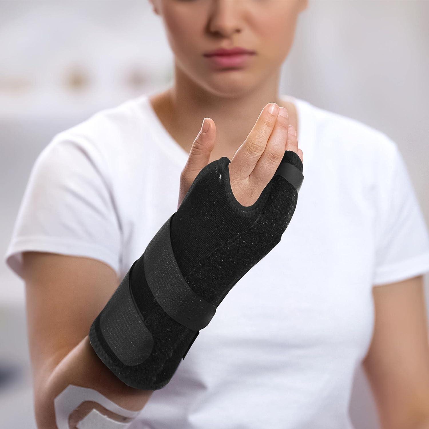 Ezy Wrap Boxer Orthopedic Wrist Brace for Women & Men Medium Right