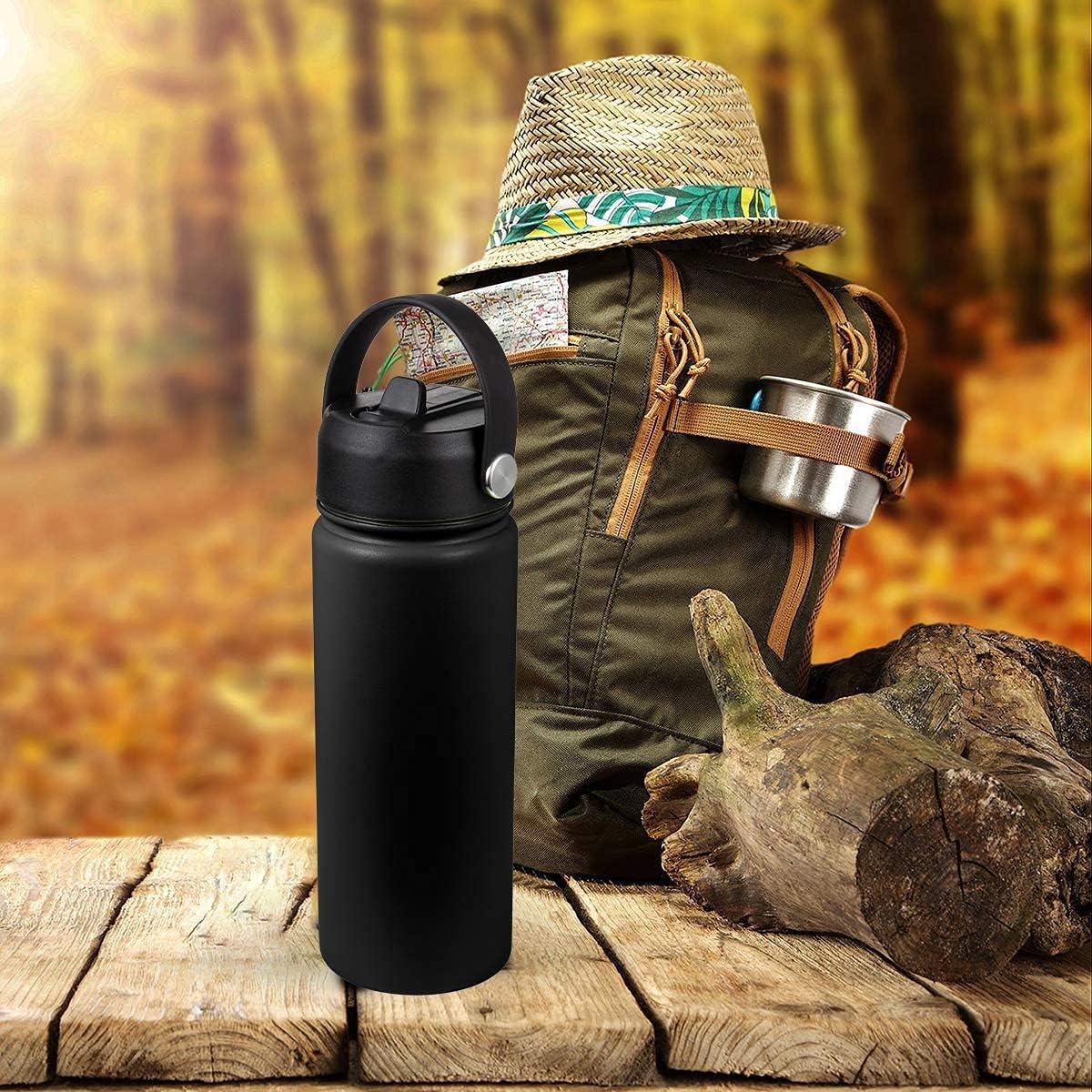 KMN Straw Lid for Hydro Flask Wide Mouth Flex Straw Lid with