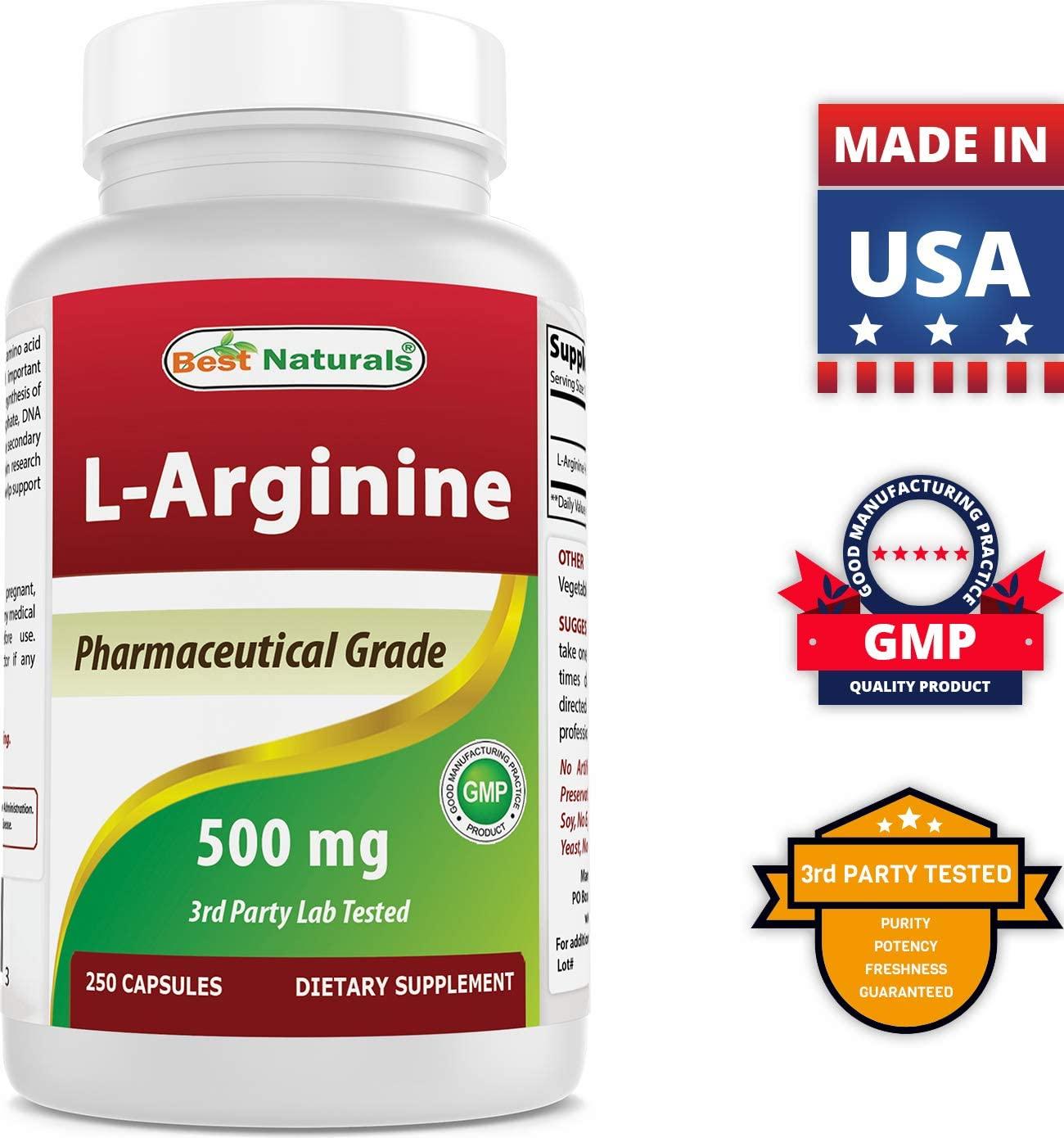 Best Naturals L-proline Amino Acid Dietary Supplement 500 Mg, 120 - Foto 11