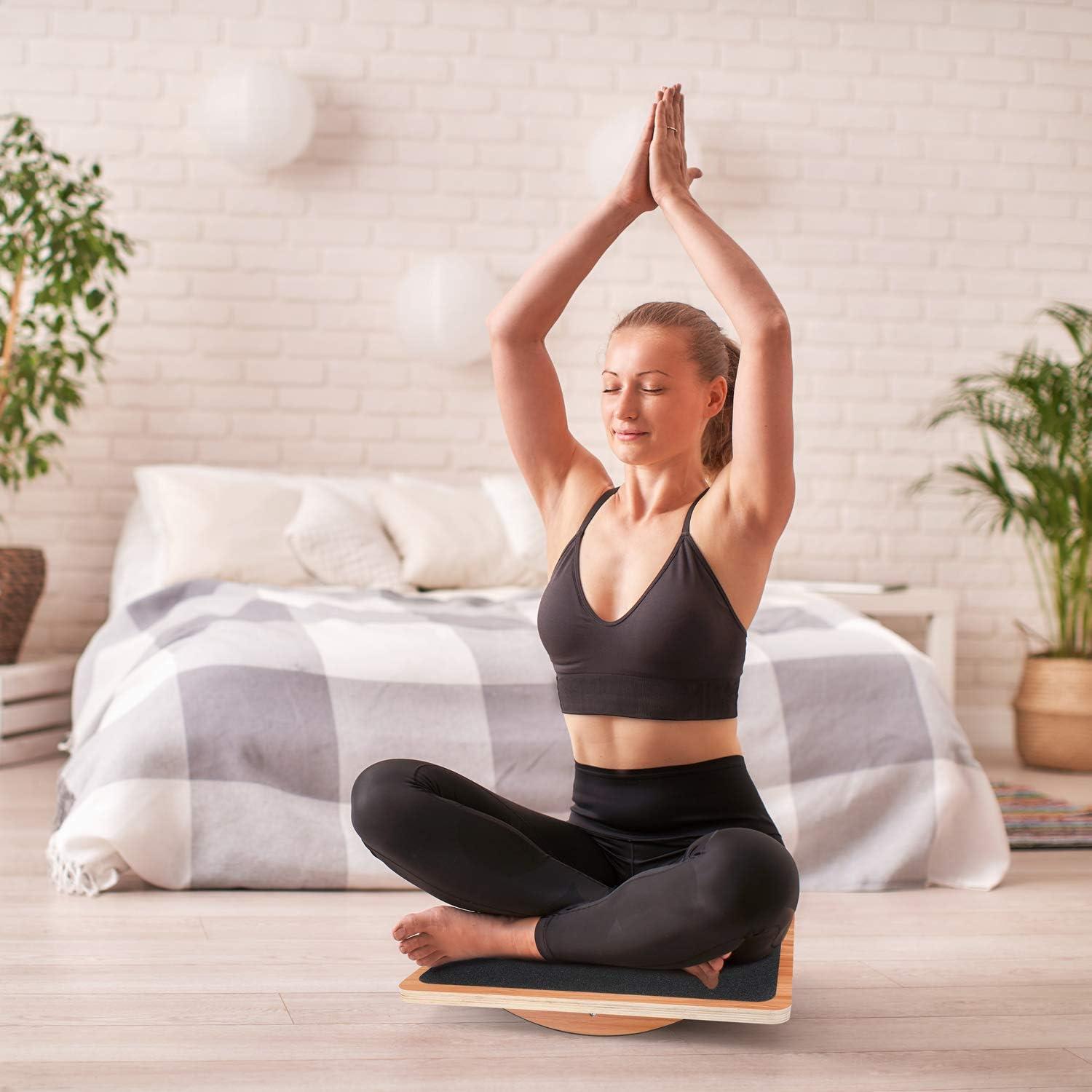 Balance Trainer Plastic Wobble Board Adult Trainee Aduro Sport 14 - Main Image