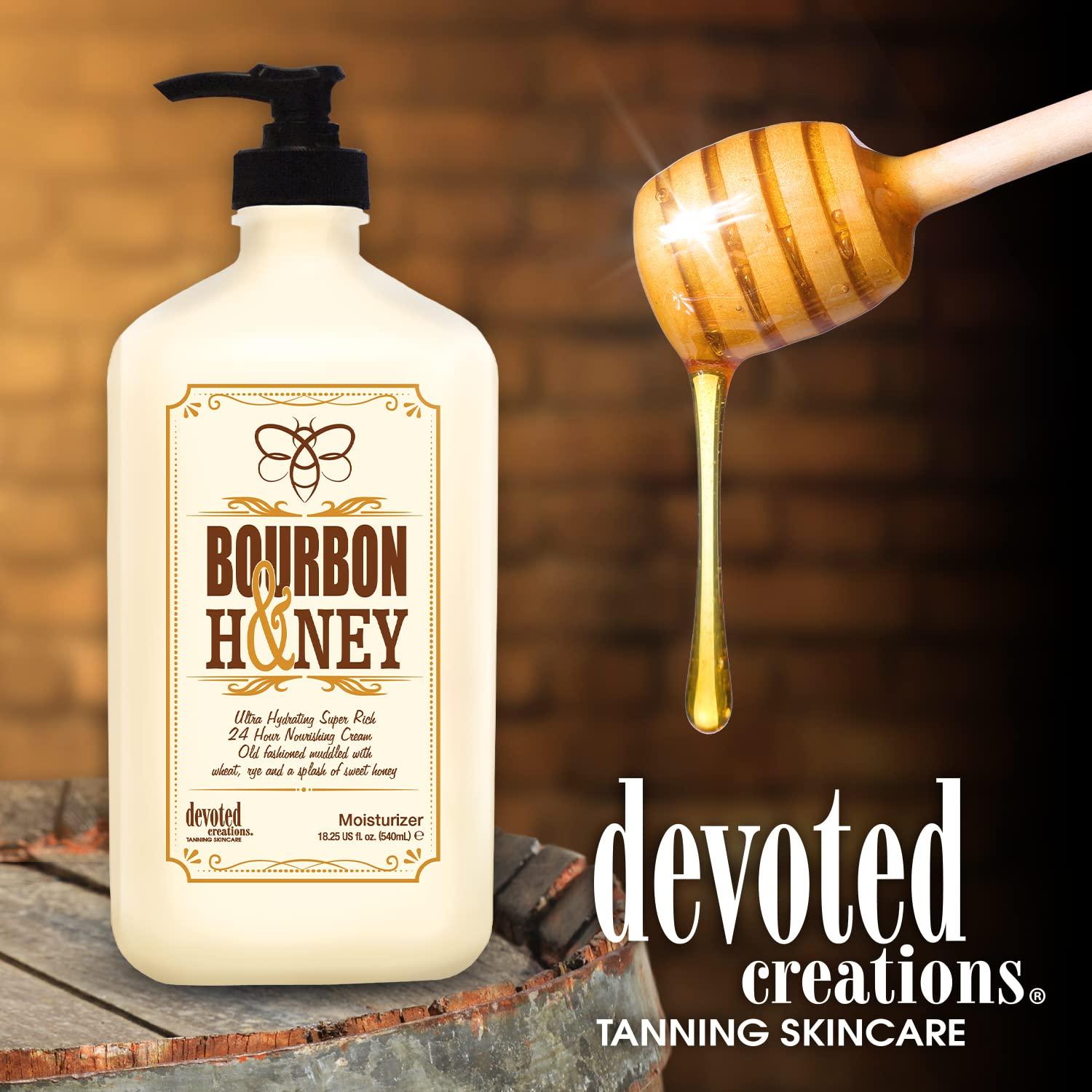 Devoted Creations Bourbon & Honey Moisturizer 18.25 oz Deep Hydration