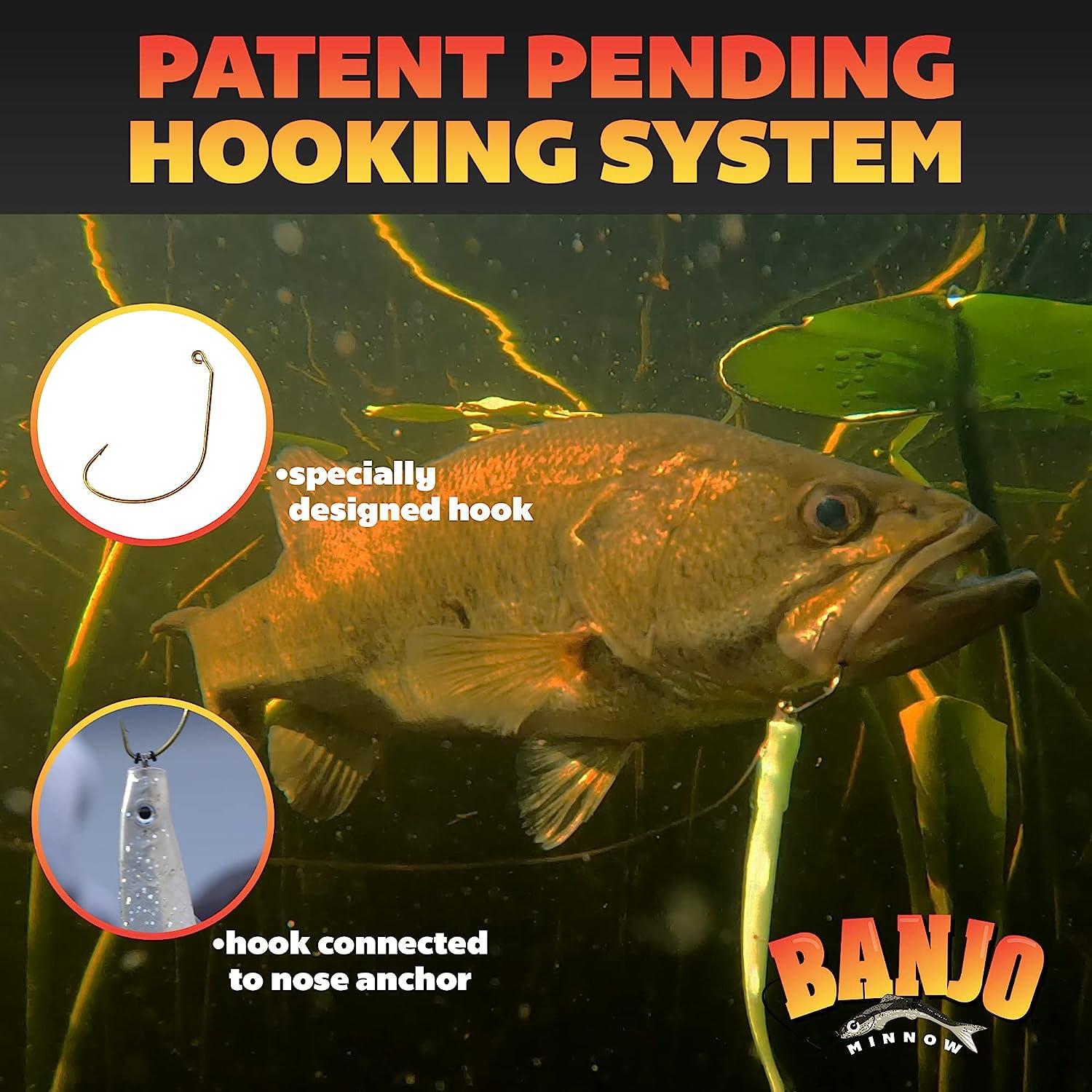Banjo Minnow 102 Piece Kit - Lifelike Fishing Lure Set for Freshwater & Saltwater - Durable Material, Hooks & Anchors Included | Buy Now with Express International Delivery | GoSupps.com Banjo Minnow 102 Piece Kit - Lifelike Fishing Lure Set for Freshwater & Saltwater - Durable Material, Hooks & Anchors Included | Buy Now with Express International Delivery | GoSupps.com