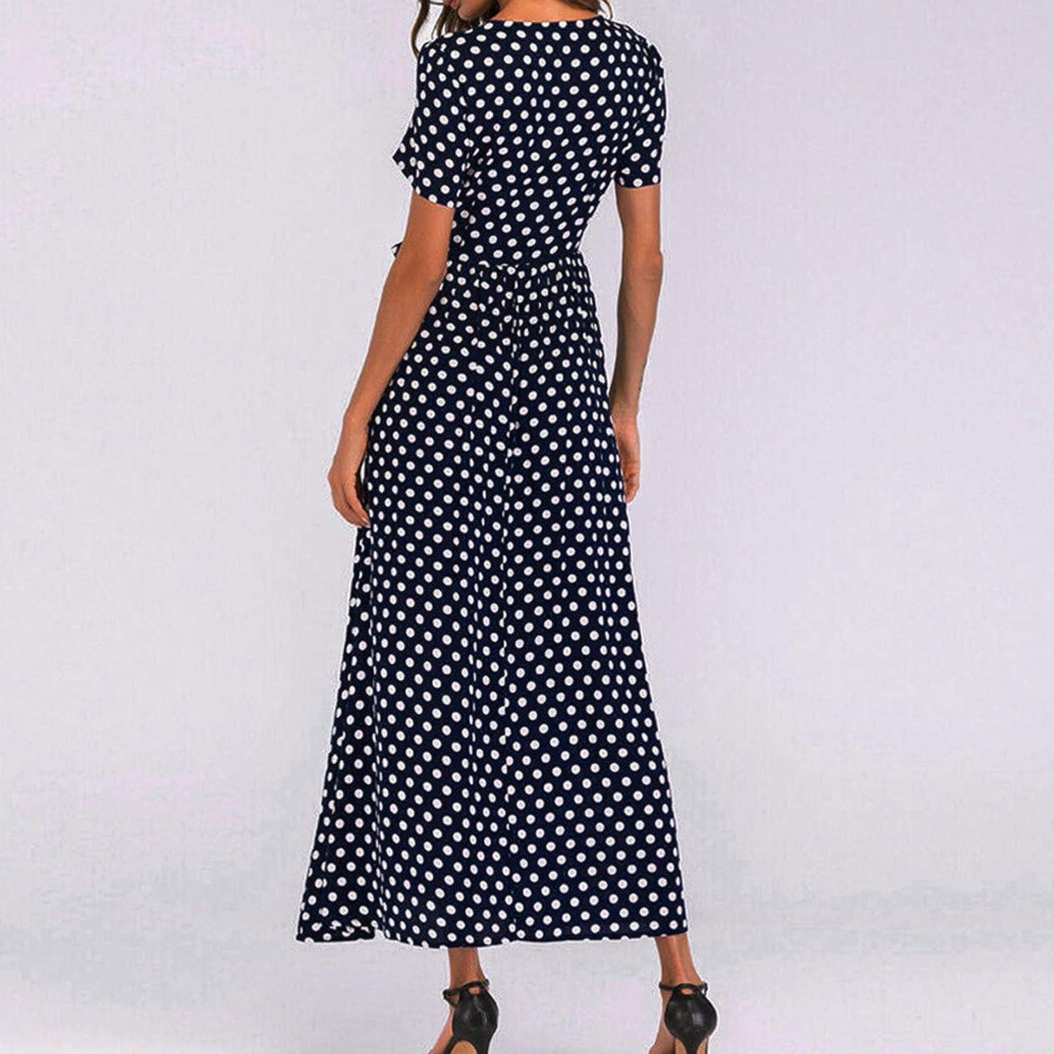 Plus Size Summer Dresses for Women Casual Short Sleeve Costume Midi Boho Beach Sundresses Swing Floral V-Neck Dresses Maxi Sundress-a01-black X-Large Plus Size Summer Dresses for Women Casual Short Sleeve Costume Midi Boho Beach Sundresses Swing Floral V-Neck Dresses Maxi Sundress-a01-black X-Large