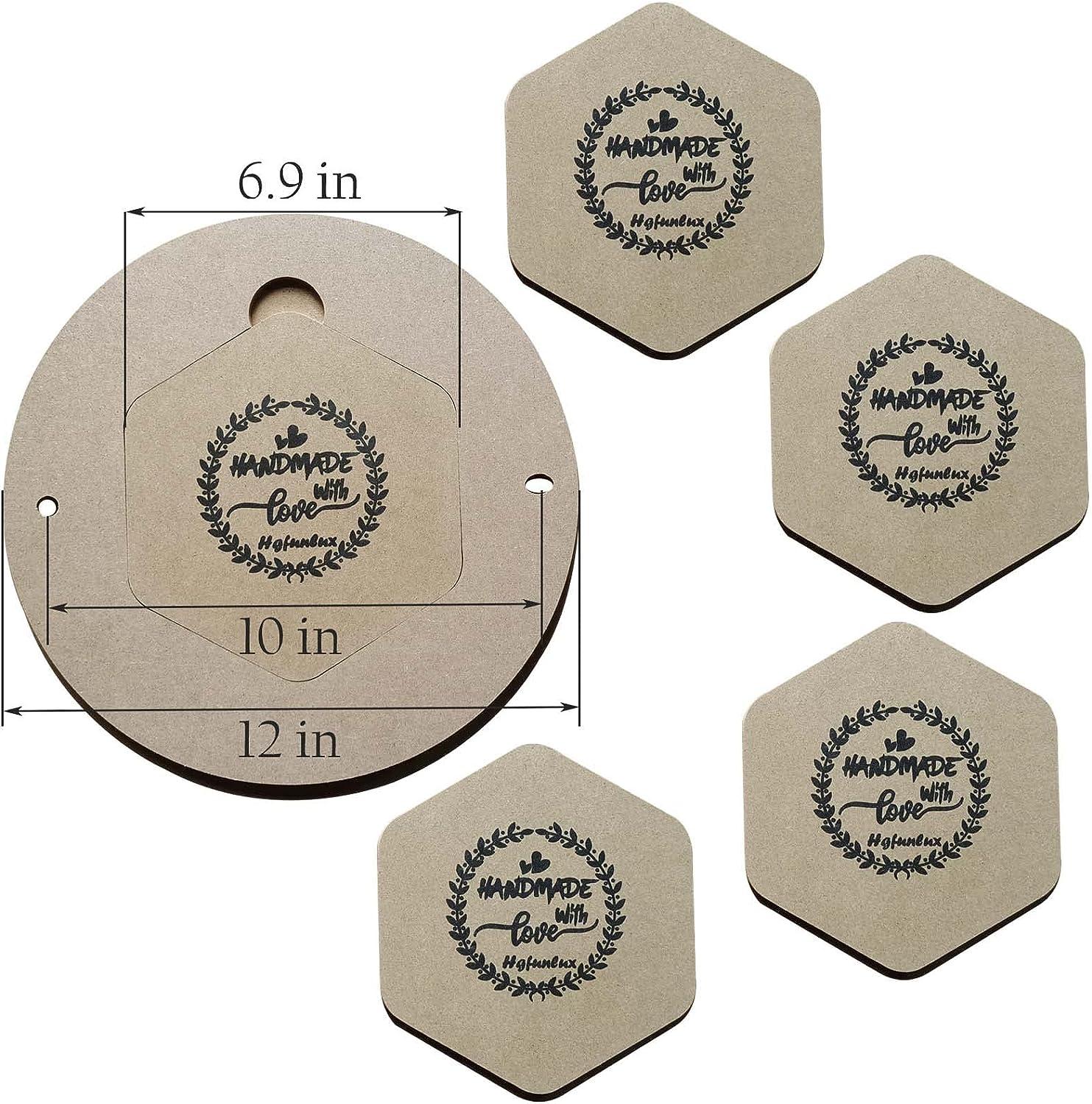 Pottery Wheel Pads Absorbent with Removable Inserts 12” Round Outer bats