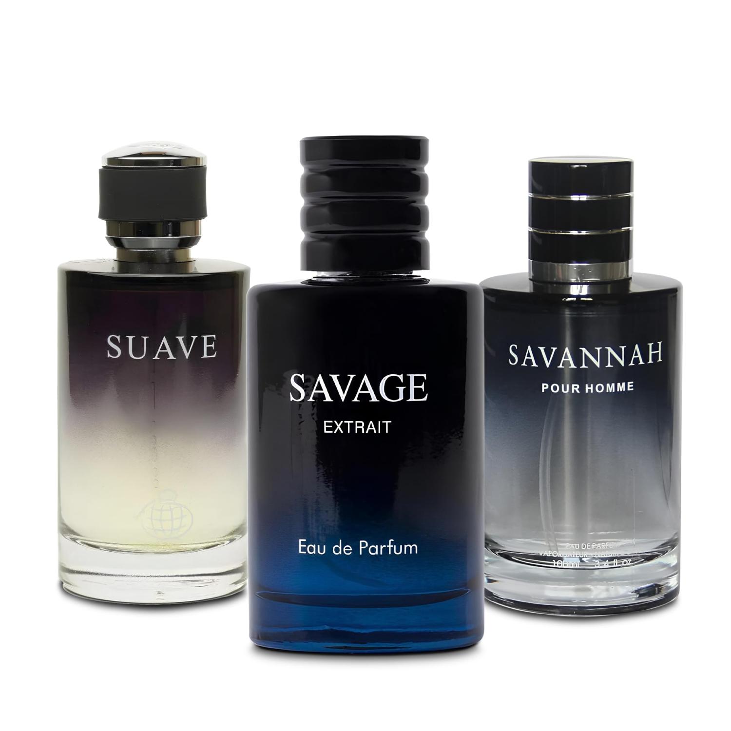 Men's Cologne Savage Set Wonderful Multi Scent Eau de Toilette
