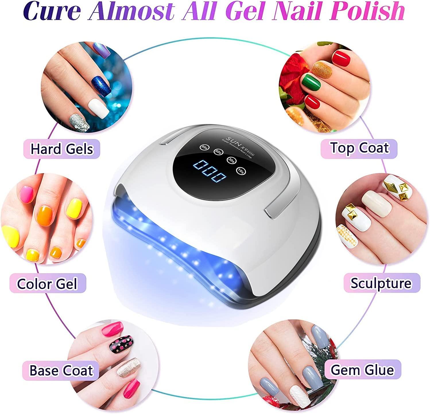 Cheap COSCELIA Nail Gel Polish For Varnish Dryer Lamp UV LED Light With  Building Poly Extension Gel Polish Extend Nail Art Tools Manicure Set for  Nails | Joom