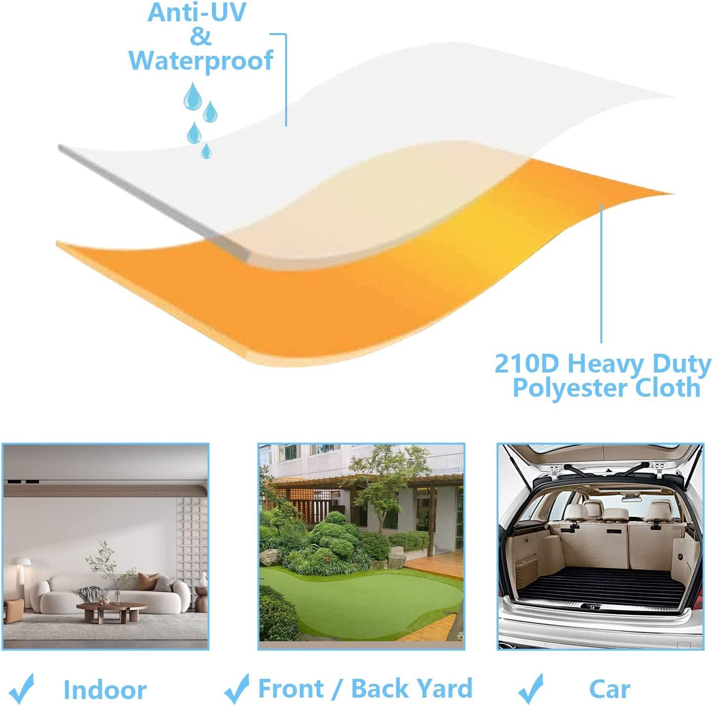 Dog Crate Cover for Wire Crates Kennel 2 Doors Heavy Duty Waterproof