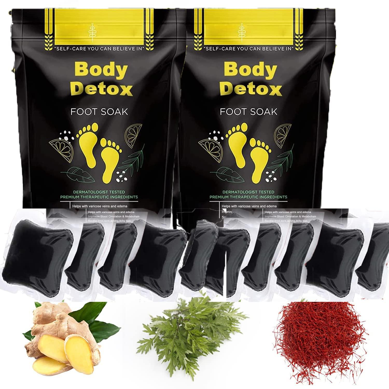 2023 New Herbal Detox&Shaping Cleansing Foot Soak Beads,Slimwe Daily