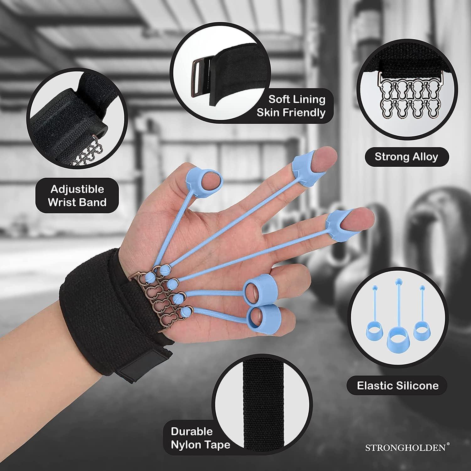 Tunnel Syndrome Finger Extension Exercises With Rubber Band