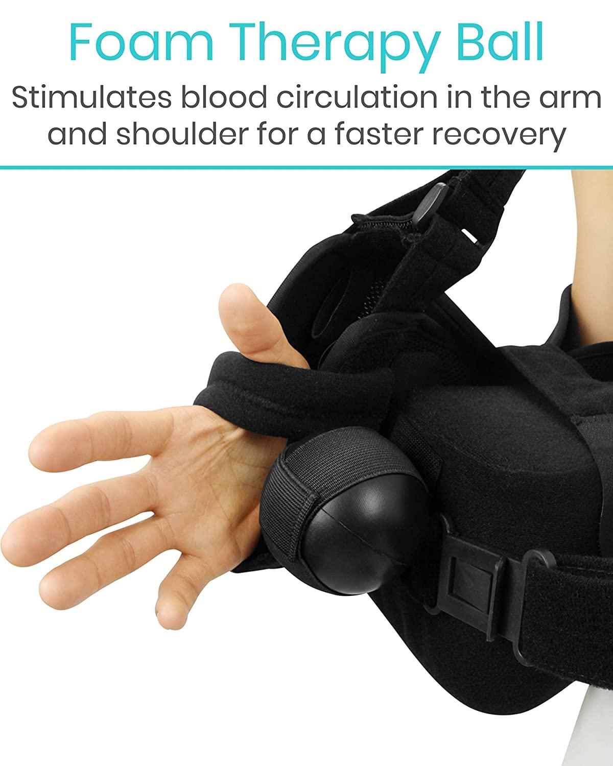 Vive Shoulder Abduction Sling Immobilizer for Injury Support Pain
