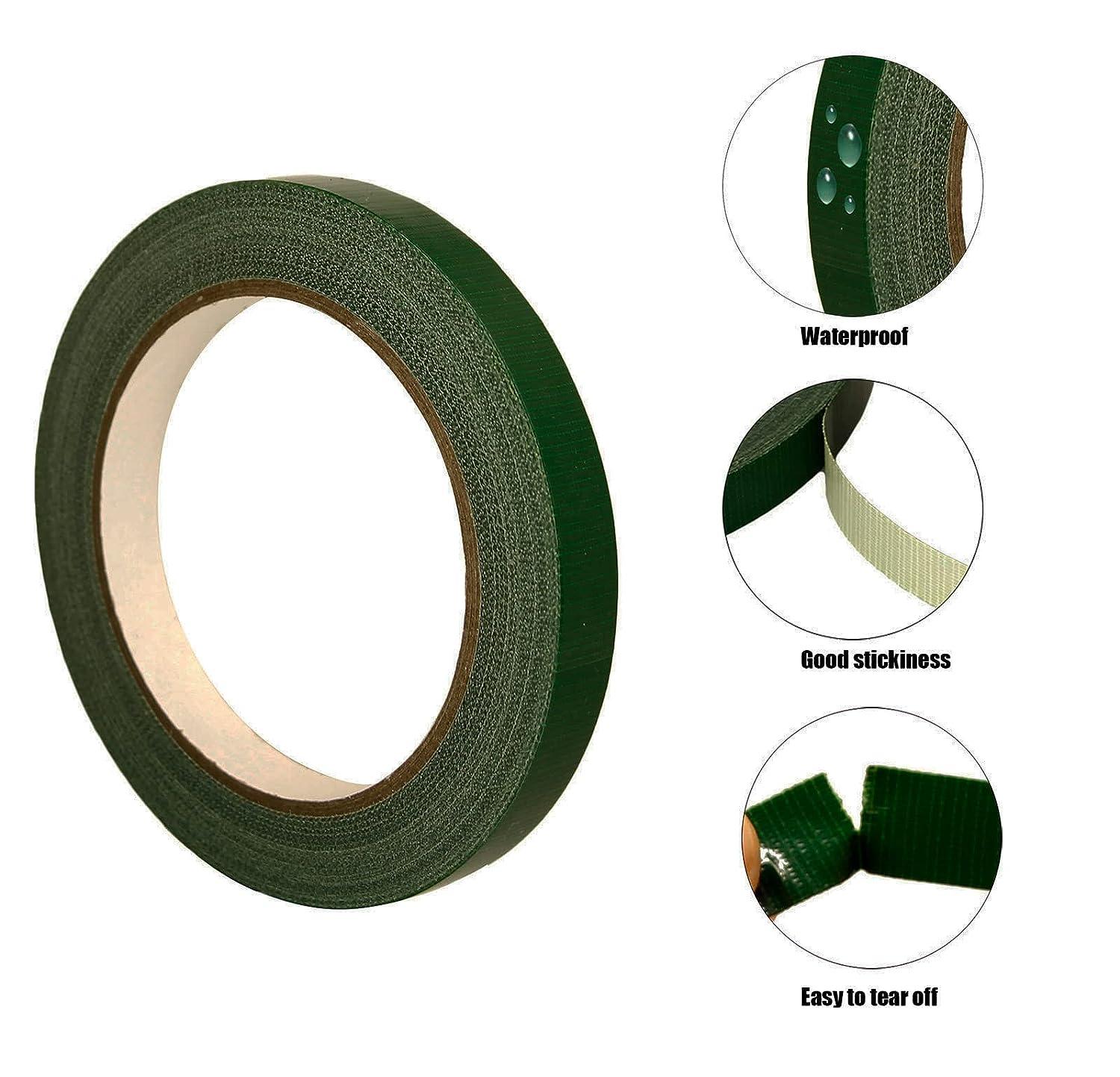 TIAMALL 3 Rolls Waterproof Floral Tape Flower Tape for Bouquet Stem