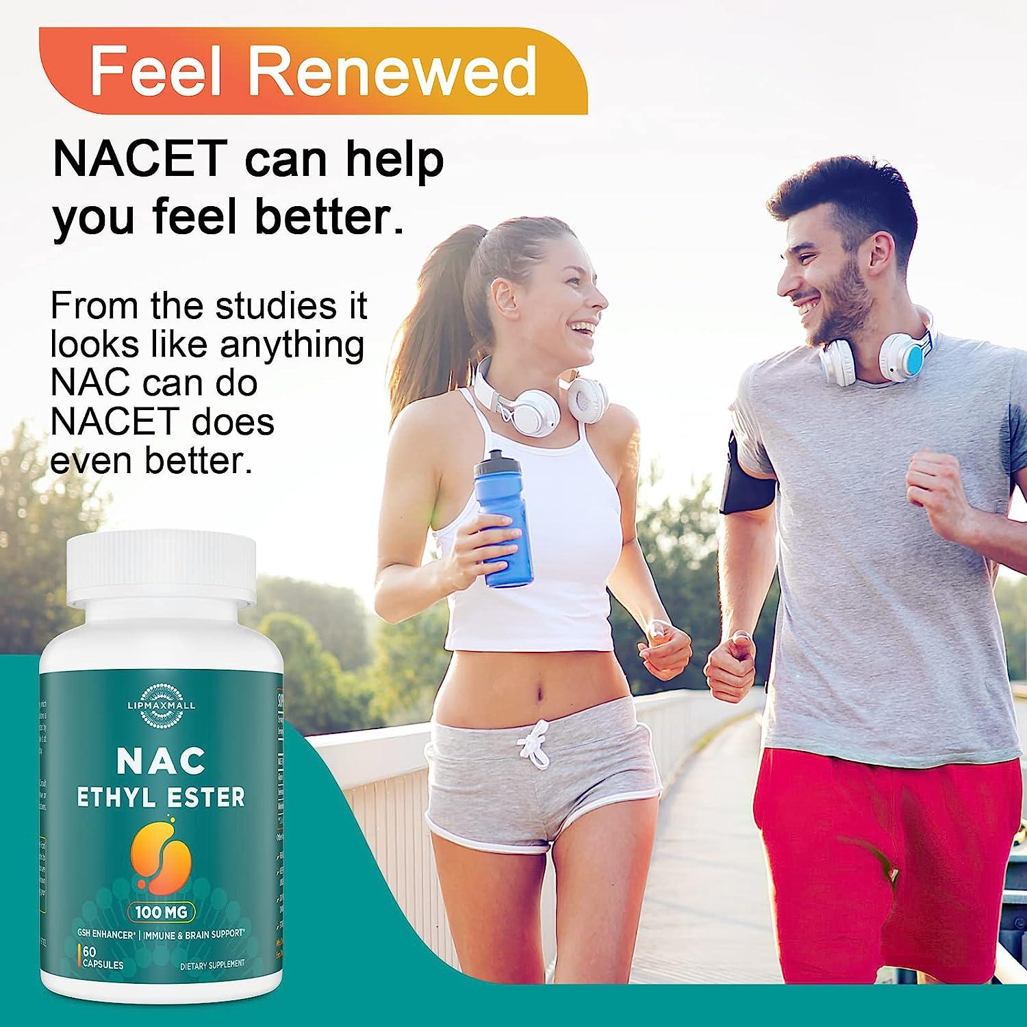 NAcetyl Cysteine Ethyl Ester 100mg with Glycine 600mg Enhanced