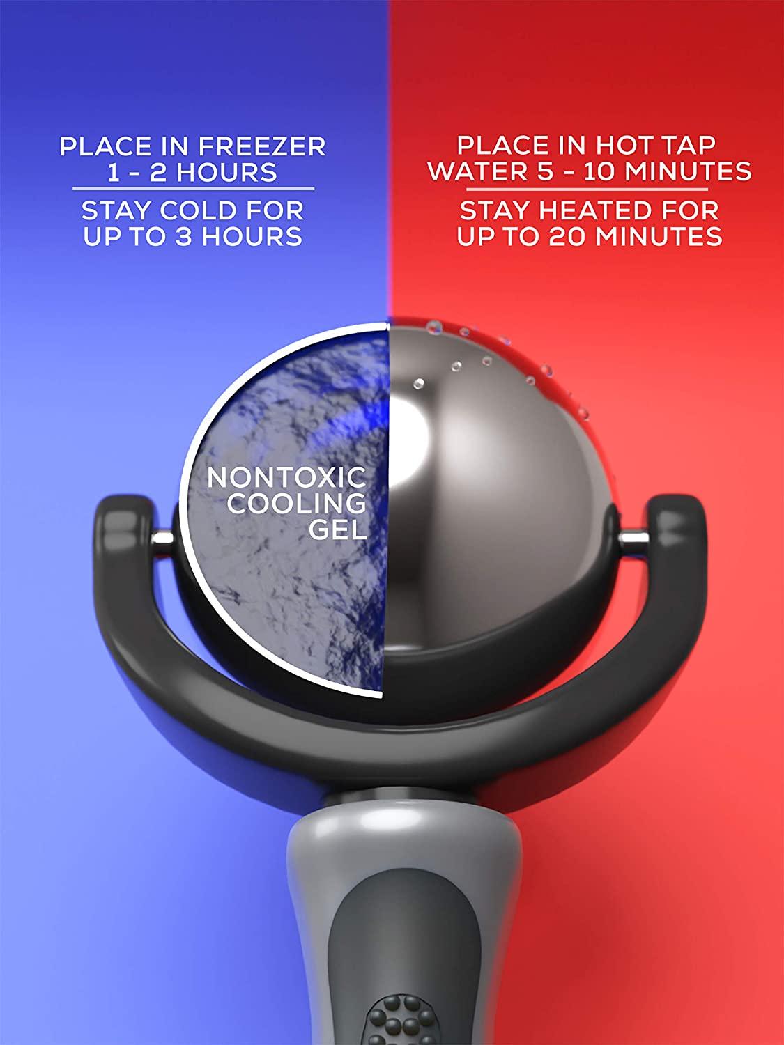 SubZero Cryosphere Cold Massage Therapy Ball Portable Ice Roller for