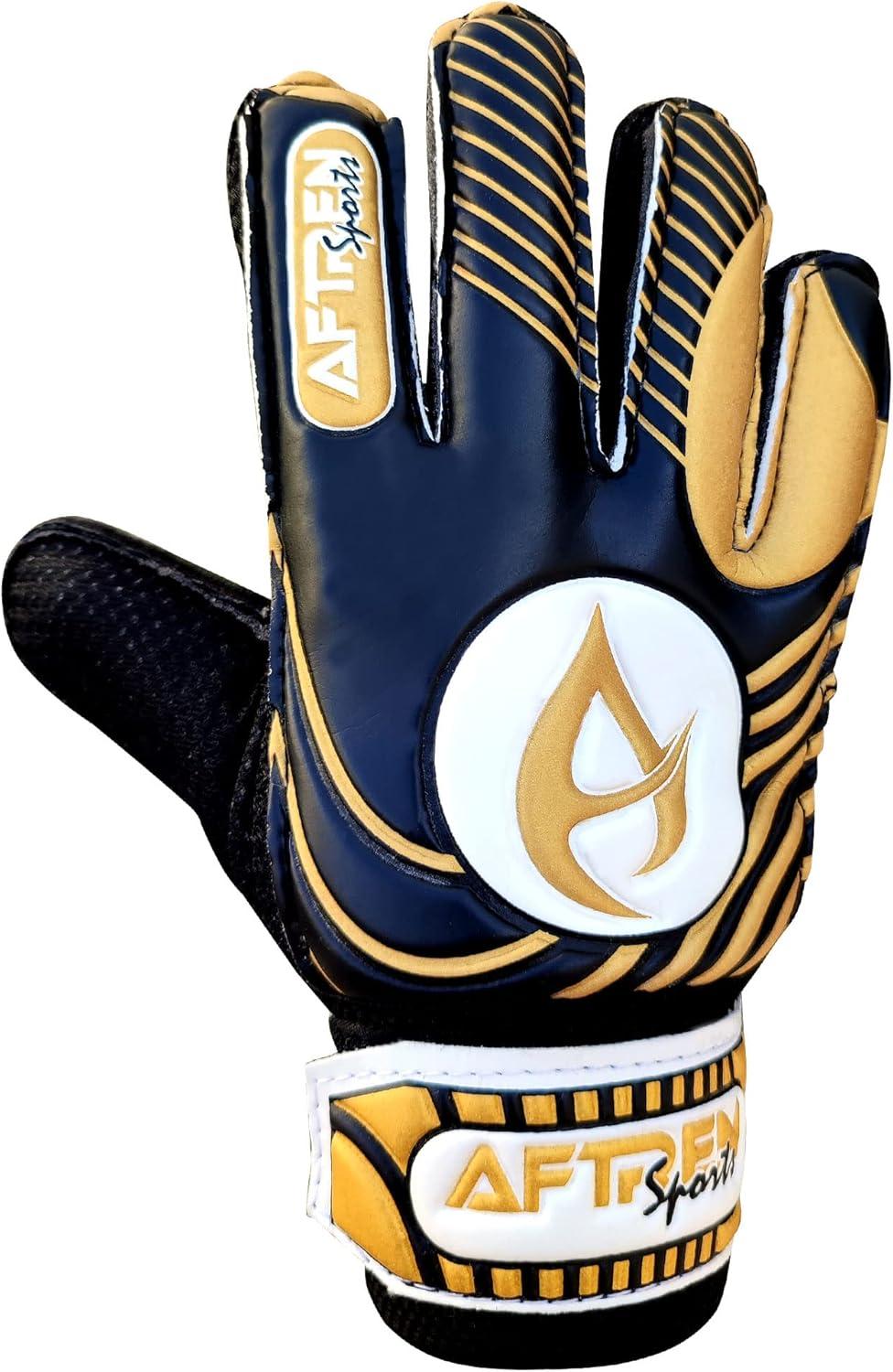 ZASH Soccer Goalie Gloves For Kids & Adults – 4mm Latex Palm, Double Wrist Protection, Funky Design