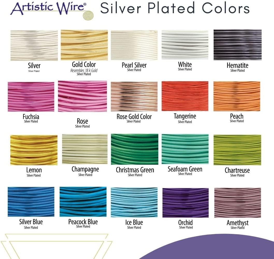Artistic Wire®, Silver 22 Gauge