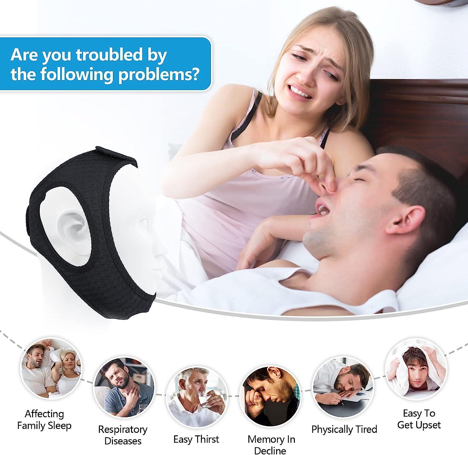 Chin Strap for CPAP Users Adjustable and Breathable Chin Strap for