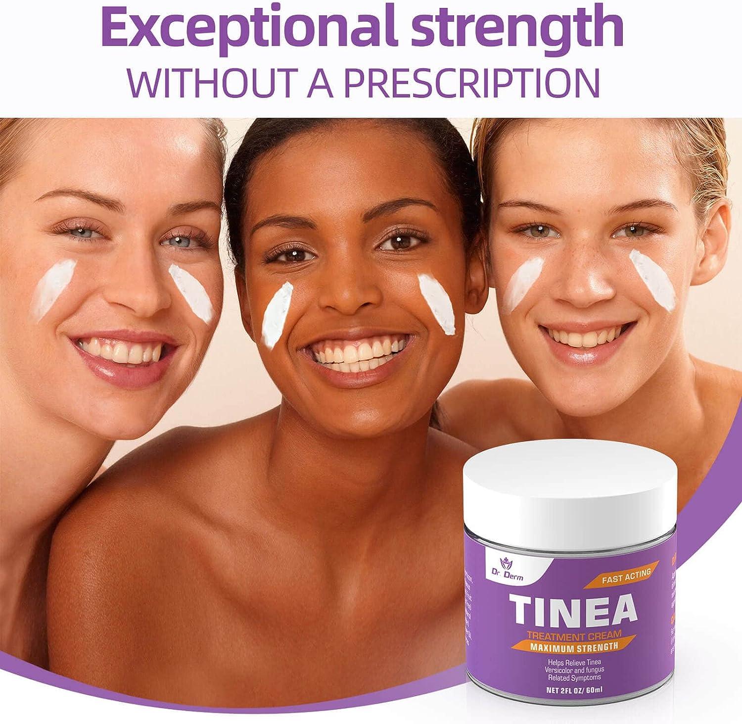 DR. DERM Tinea Versicolor Treatment Ringworm Treatment for Humans