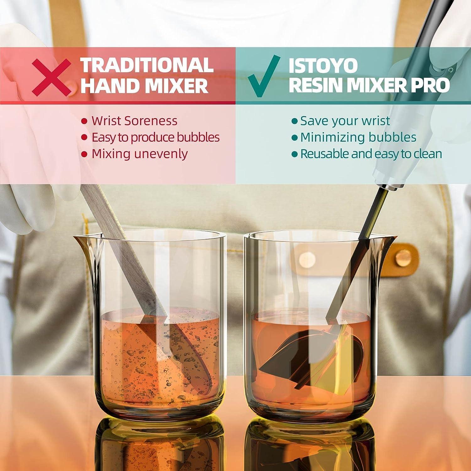 Electric Epoxy Resin Mixer Handheld Resin Mixer for Minimizing