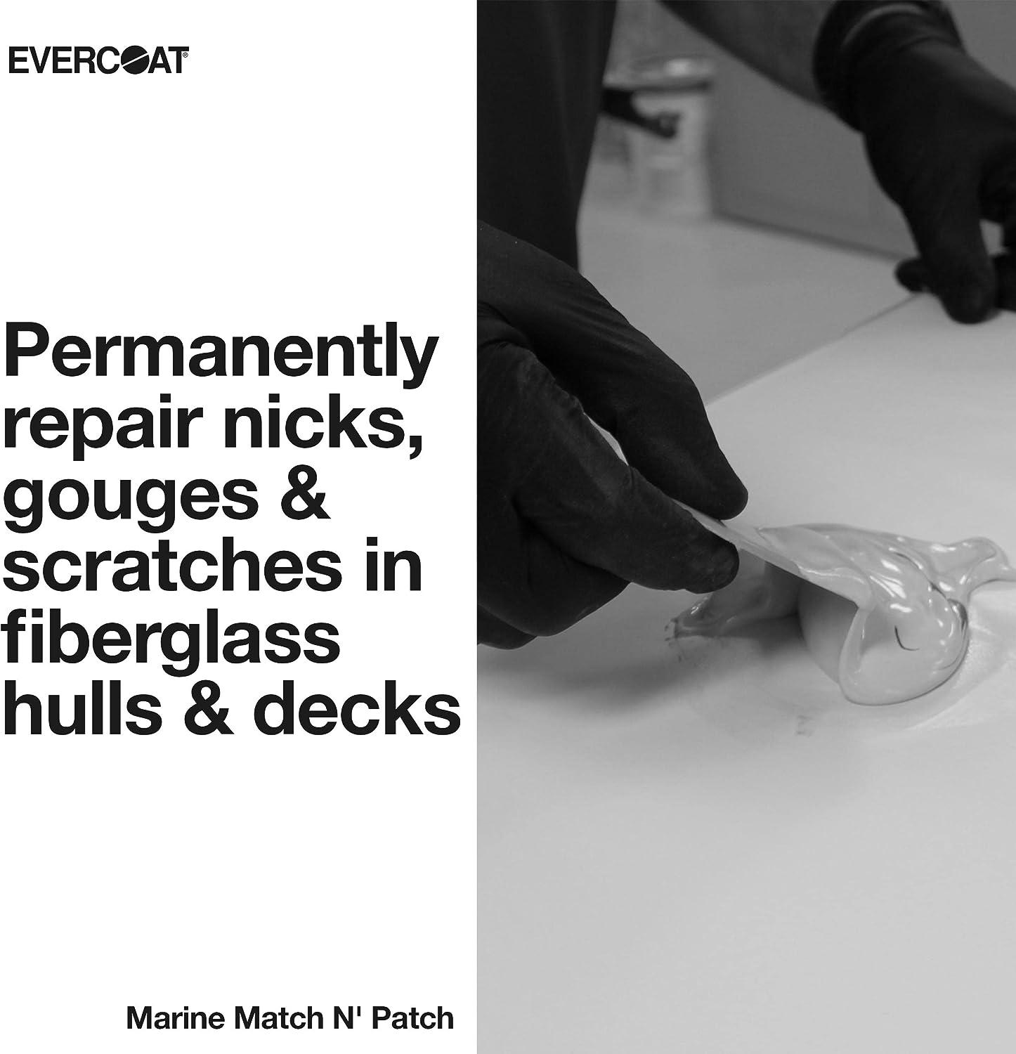 Evercoat Marine Match N'Patch Repair Kit - Repair Nicks, Gouges ...