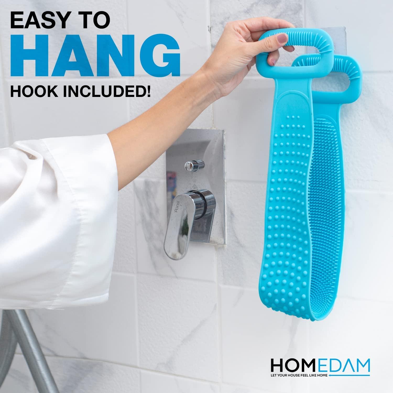 Silicone Back Scrubber for Shower, Back Scrubber for Shower, Back Scrubber, Silicone Body Brush