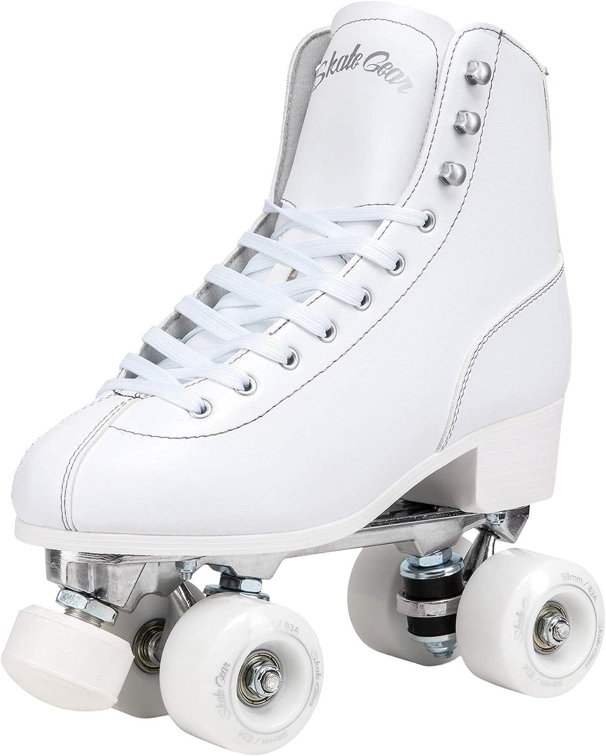 White roller outlet skates