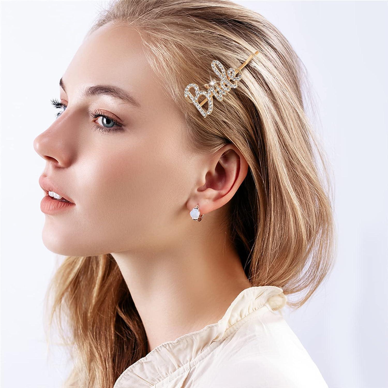 Maid Of Honour Pearl Hair Claw Clip | Hen Party Accessories & Decor | Team Hen - View #10