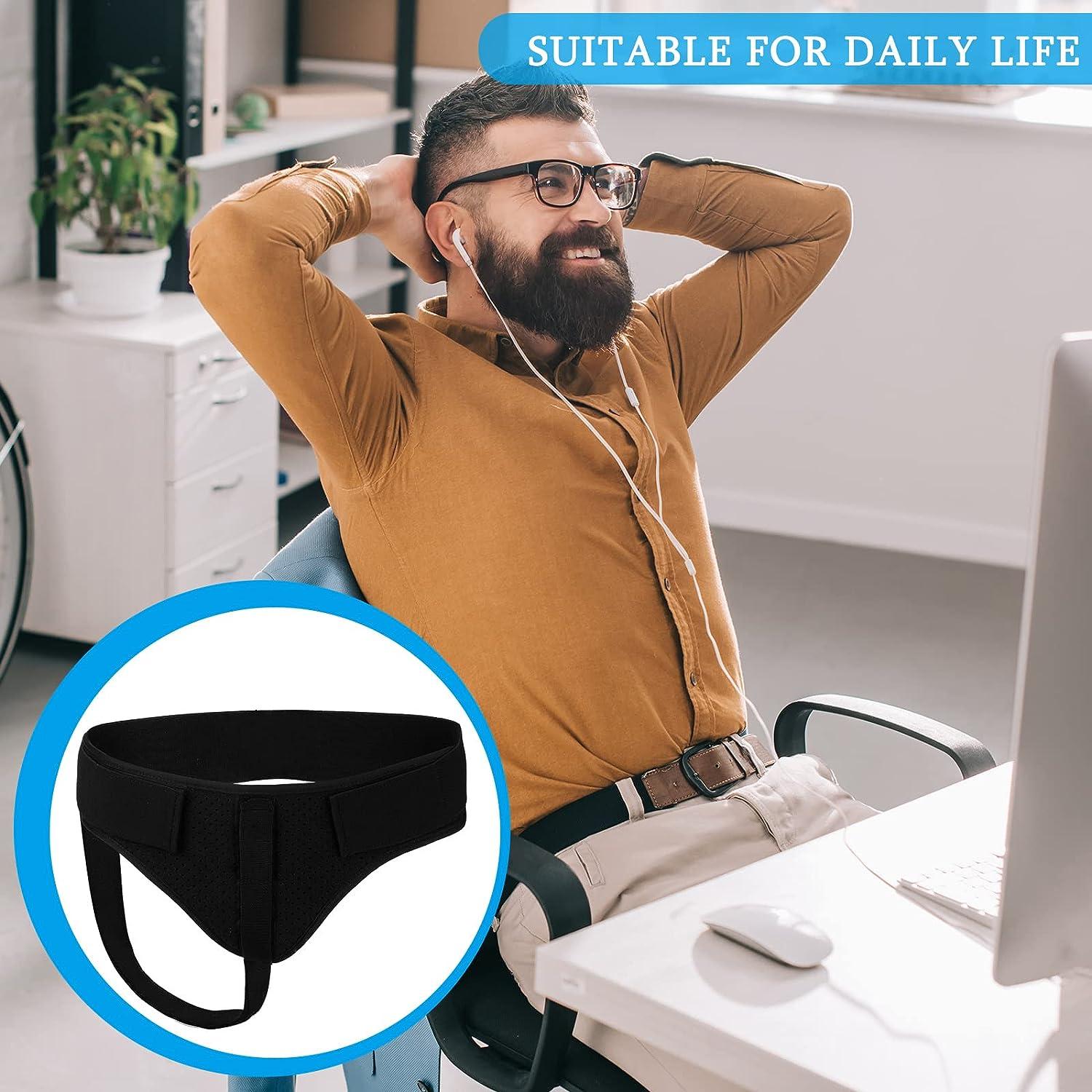 Hernia Belts for Men Groin Brace Left or Right Side Inguinal Hernia