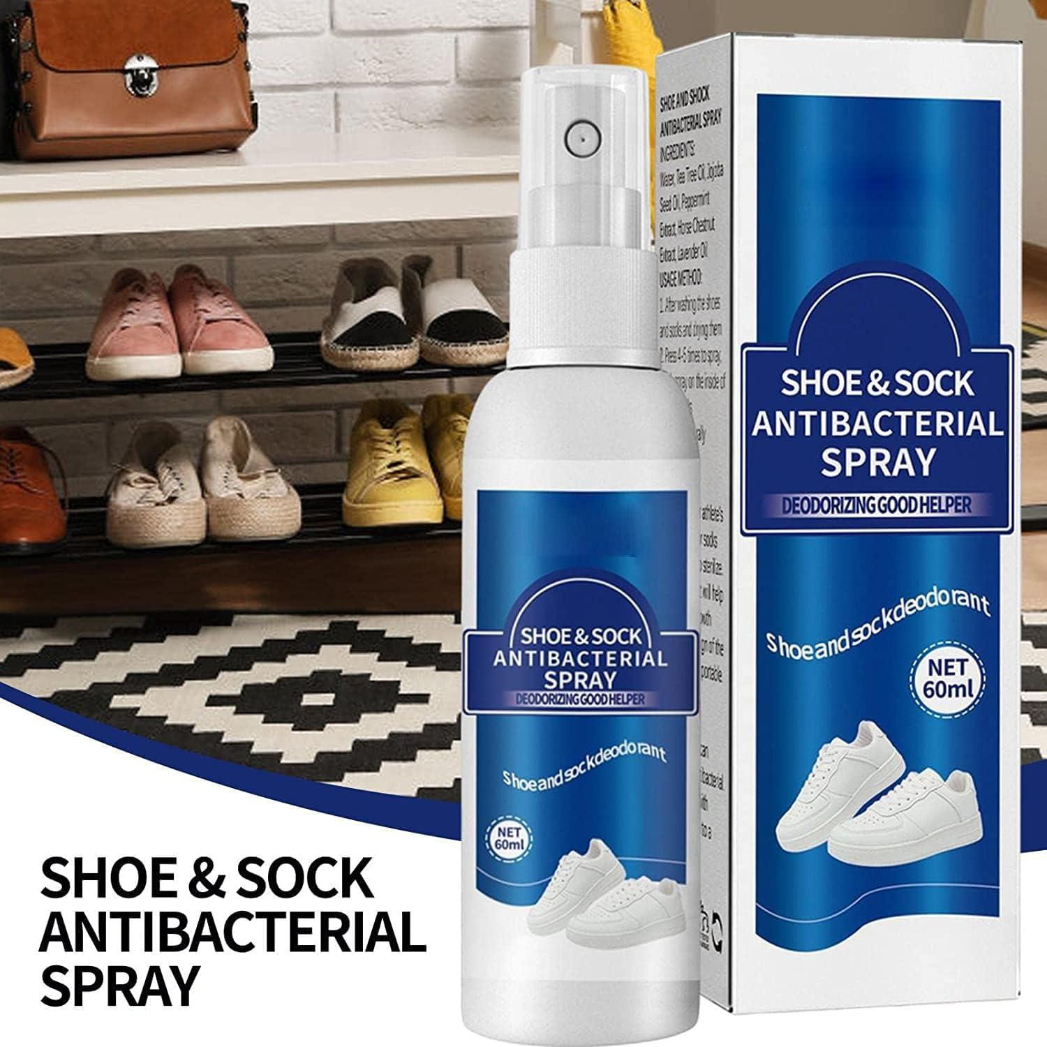 Shoe Shock Antibacterial Deodorant Spray Foot Odor Eliminator