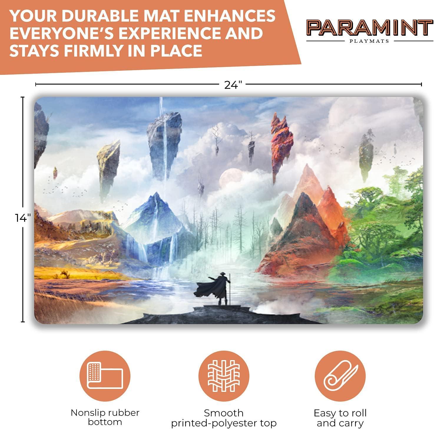 Paramint Eternal Wanderer Stitched Playmat Original Art for Magic The