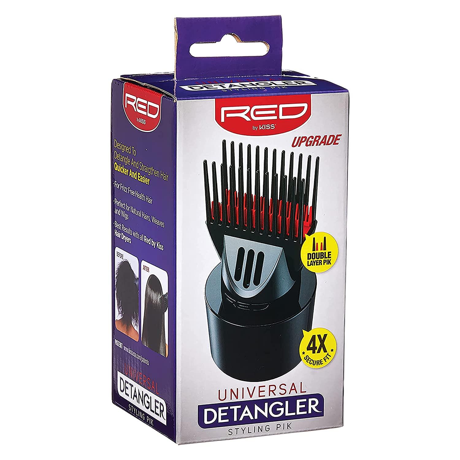 Red by Kiss Universal Detangling Blow Dryer Hair Styling Pik Compatible