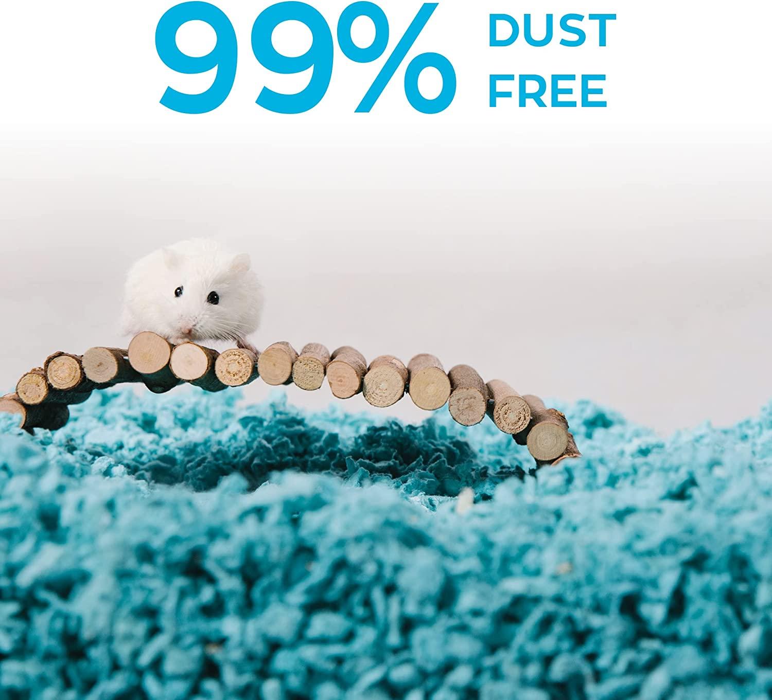 Carefresh 99 Dust Free Blue Natural Paper Small Pet Bedding with