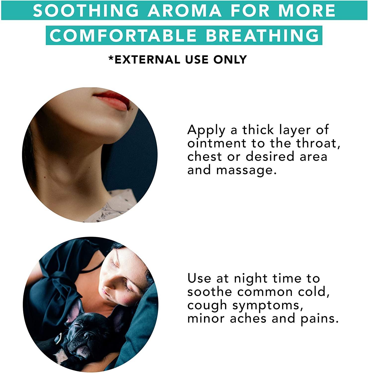 Vaporex Medicated Chest Rub with Camphor Menthol and Eucalyptus