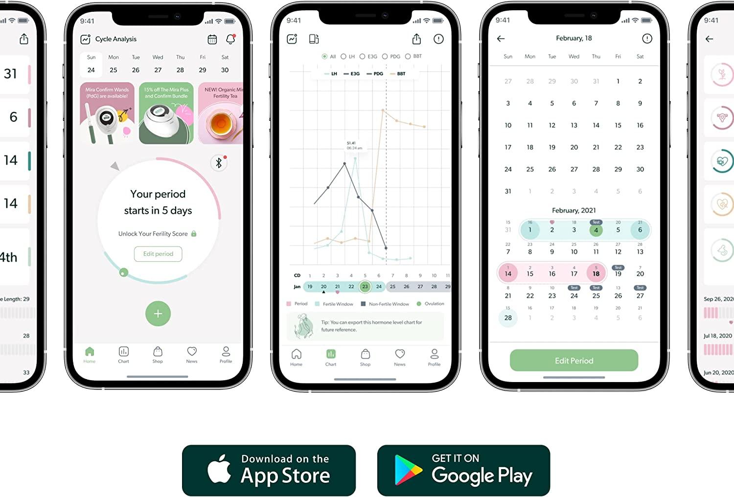 Mira Fertility & Cycle Tracker on the App Store