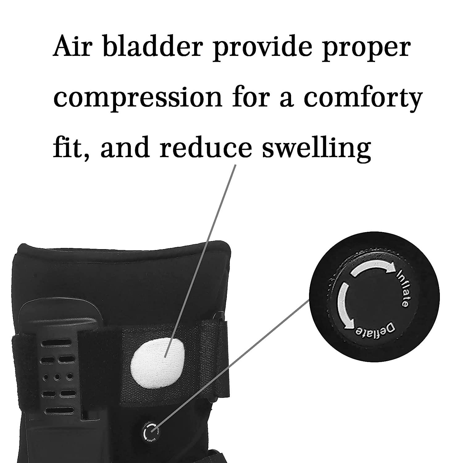 Air Walking Boot Fracture Boot Short Walker Protective Boot Fits Left