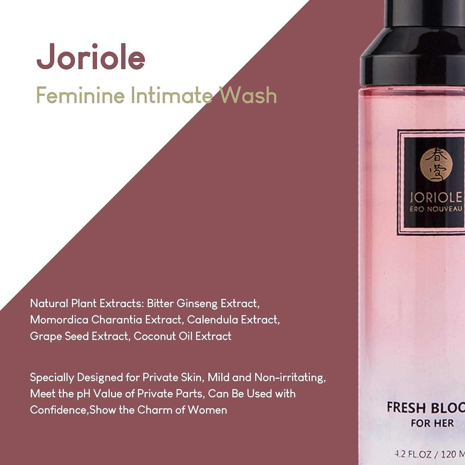Joriole Feminine Intimate Wash pHBalanced, Herbal & Natural, Gentle Body Wash for Sensitive