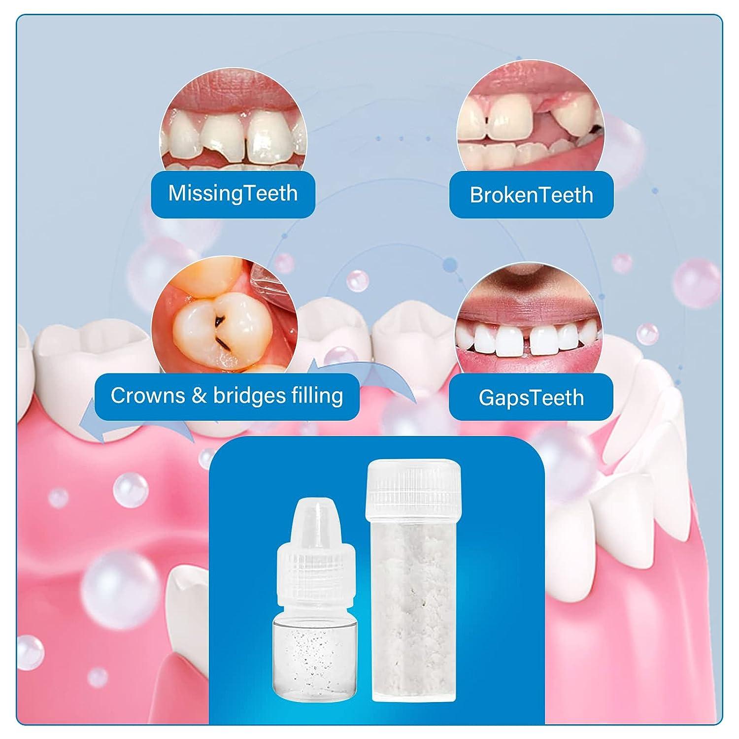 Tooth Repair Kit Moldable False Teeth DIY Dental Repair Kit Glue