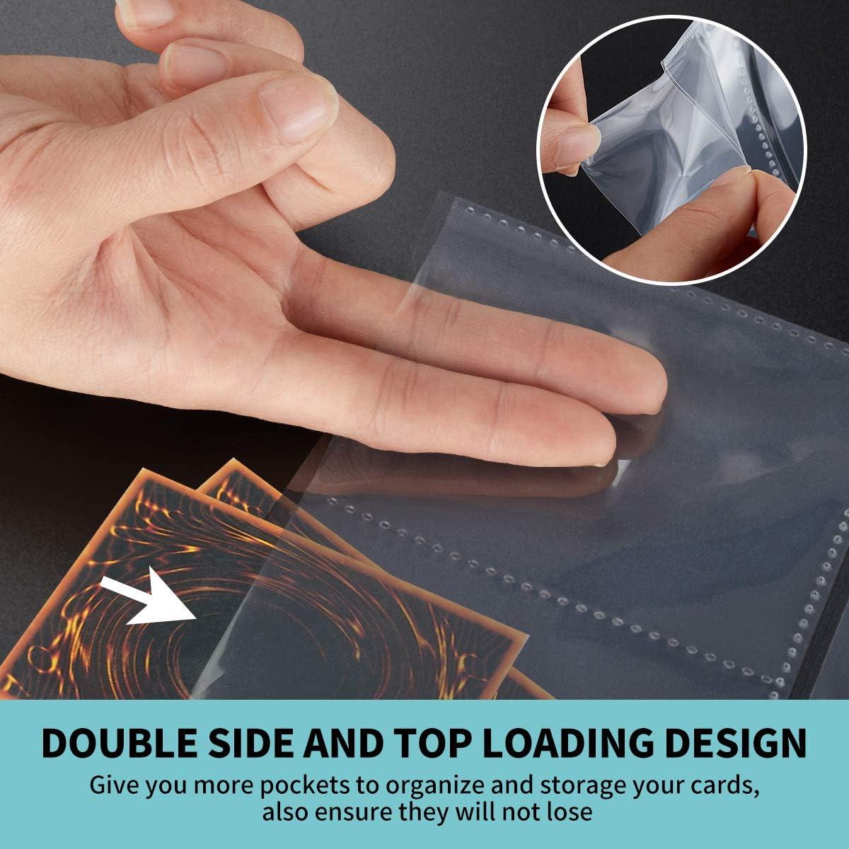 2088 Pockets Baseball Card Sleeves - Premium Double-Sided Trading Card  Binder for Pokemon, Yugioh, Sports & Football Cards - 116 Sheets | Buy Now  with Express International Delivery | GoSupps.com