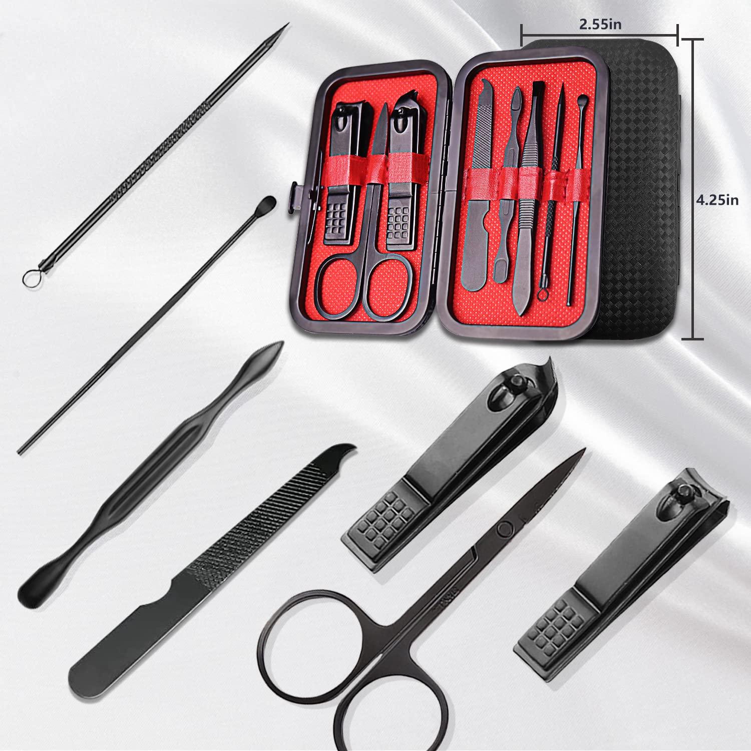 Buy Dkuy Nail Art Clipper Pedicure Manicure Tweezer With Nail Cutter  Earpick Tool Set Kit CasualGift Set Online at Best Prices in India -  JioMart.