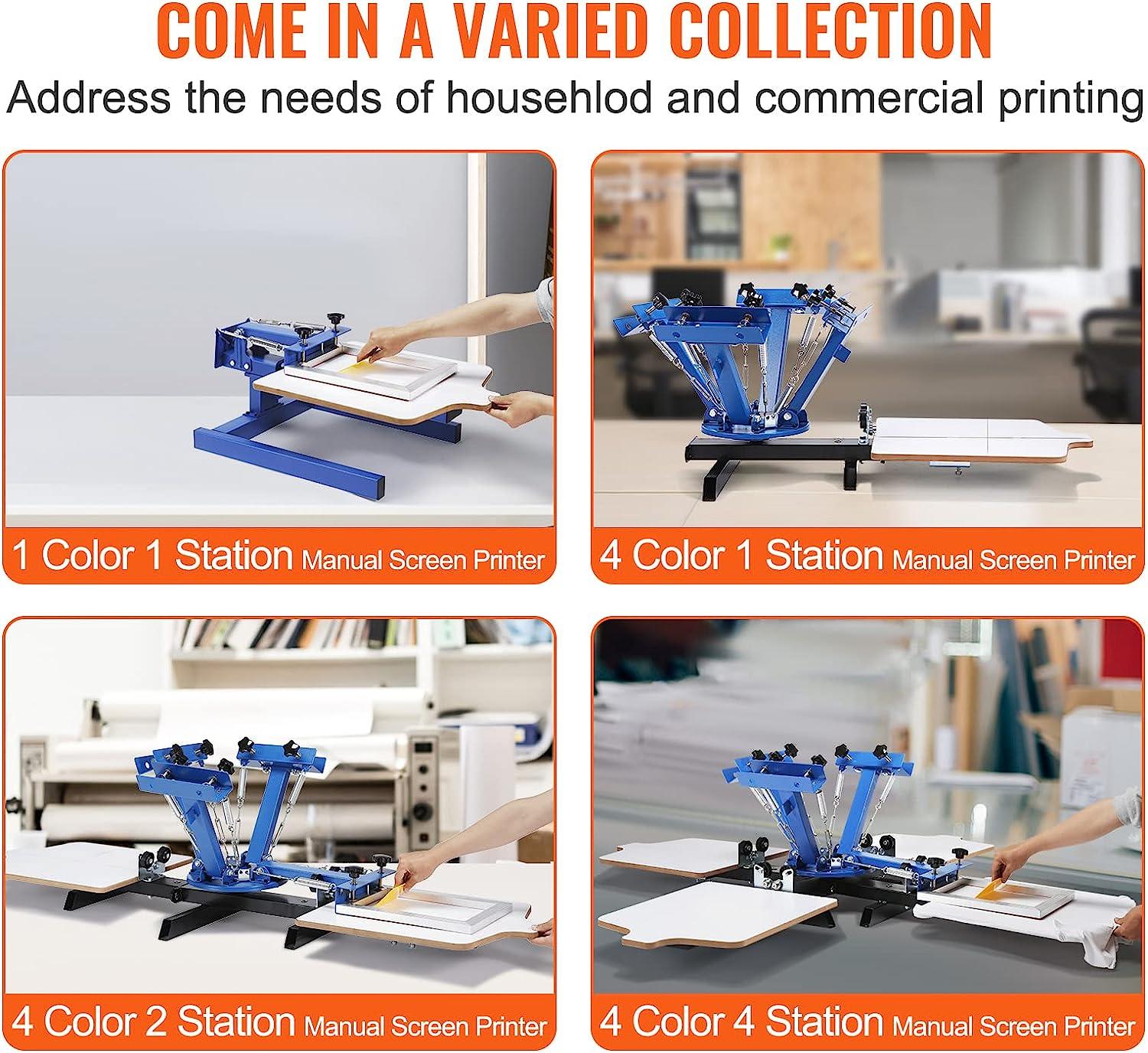 Commercial screen printing machine hotsell