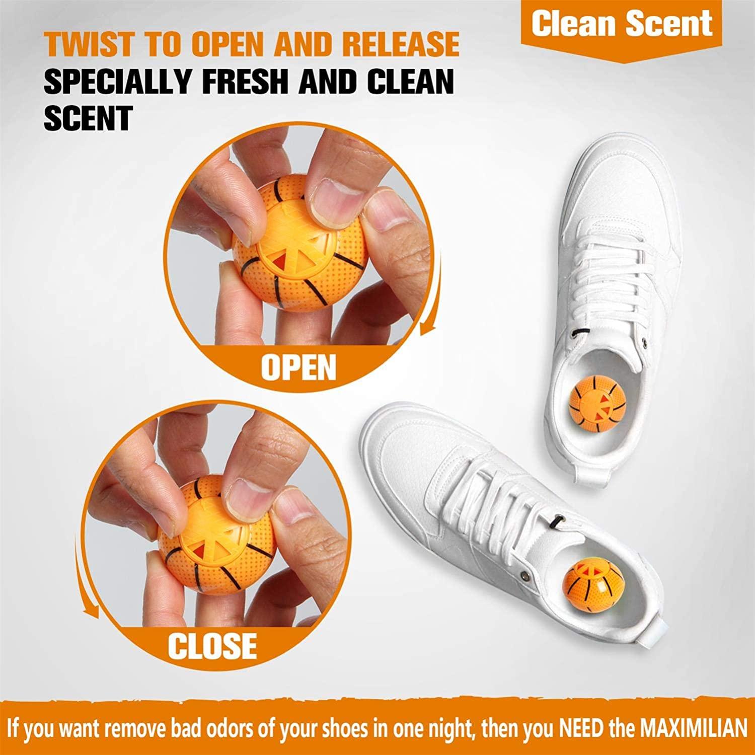 MAXIMILIAN Shoe Deodorizer Balls Shoe Fresheners Balls Foot Odor