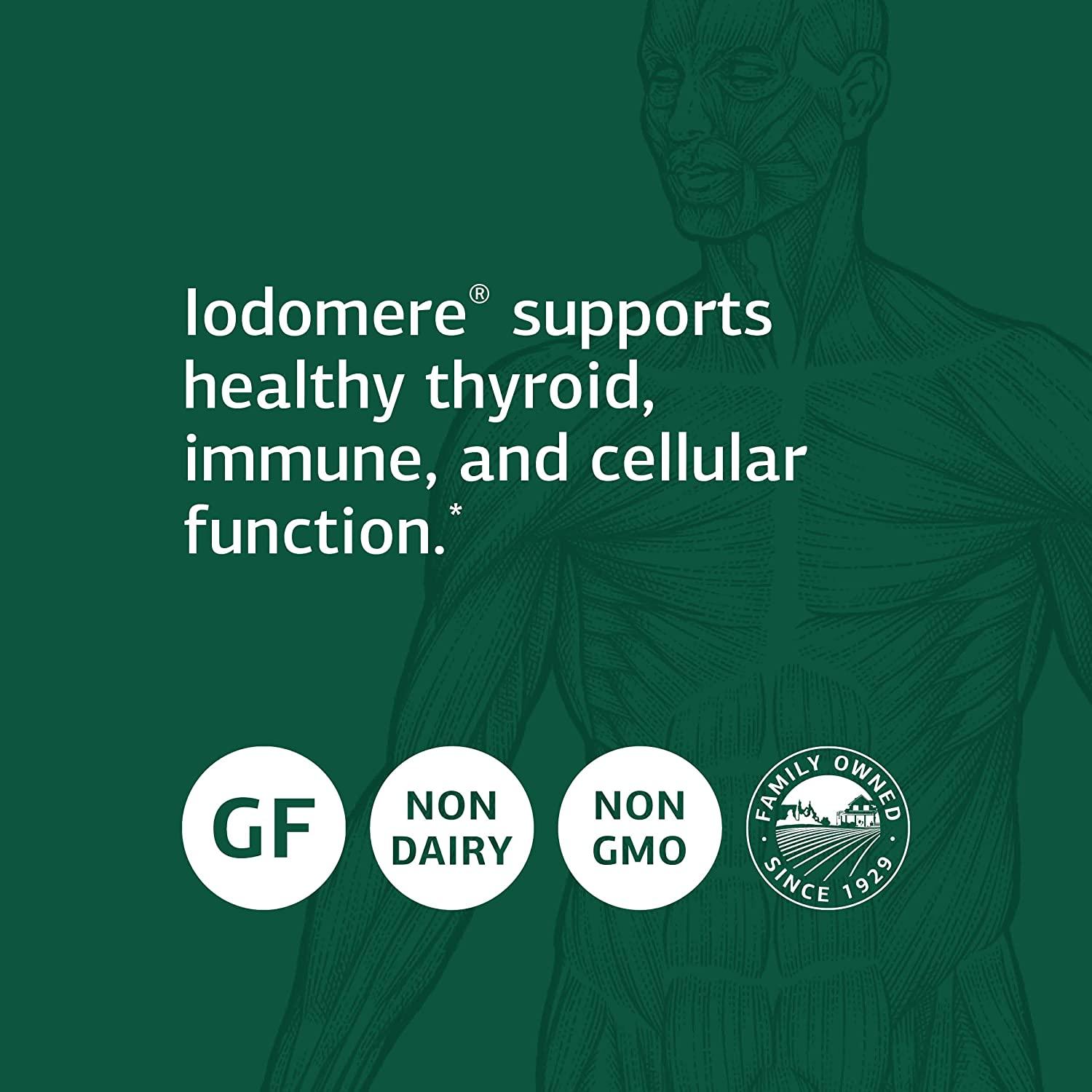 Standard Process Iodomere Whole Food Metabolism and Thyroid Support