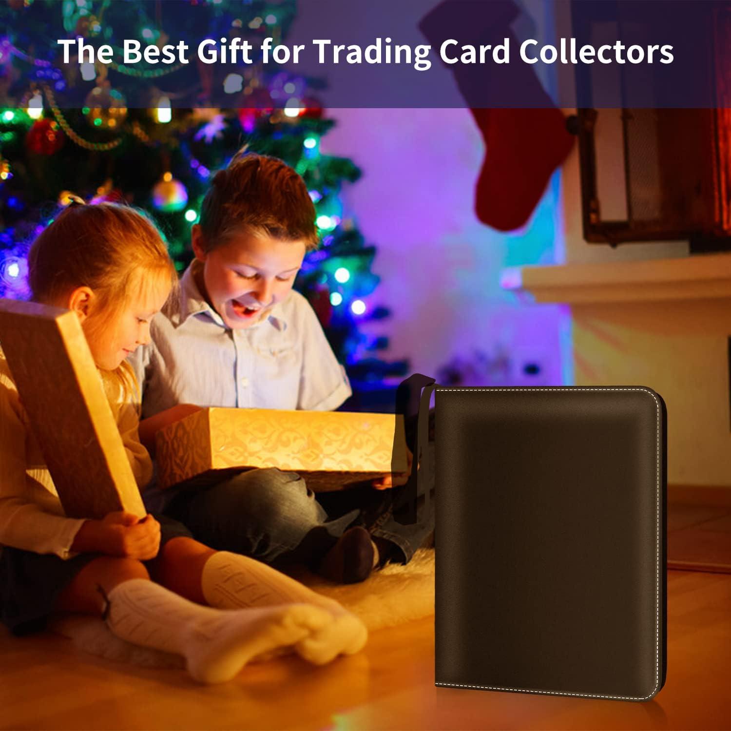 HESPLUS 900 Pockets Trading Card Album Binder for Baseball, Football, MTG,  TCG, Game & Sports Cards - Black | Buy Now with Express International  Delivery | GoSupps.com