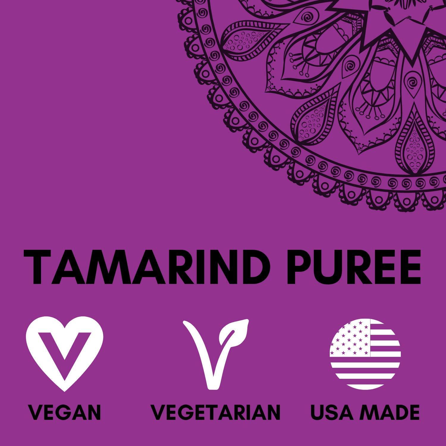 SAMBAR KITCHEN Tamarind Puree Concentrate, 8 OZ 8 Ounce (Pack of 1)