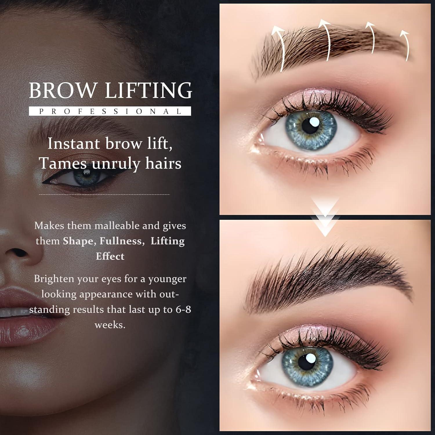 Eyebrow Laminating Set - DIY Waterproof Kit for Perfectly