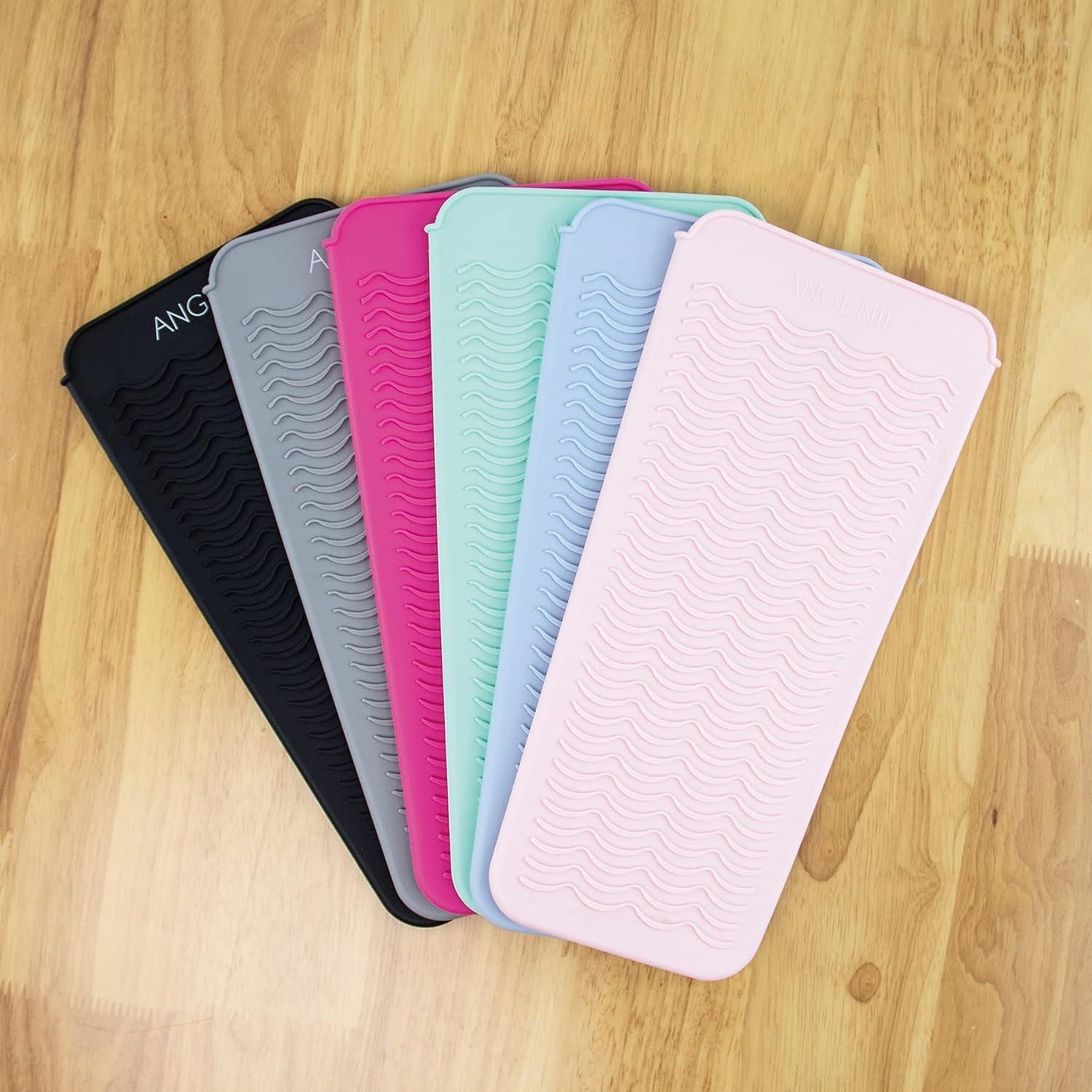 Large Silicone Heat Resistant Mat, Professional Hair Tool Organizer, Hair  Straightener and All Hair Styling Salon Tools, Flat Iron Holder, Travel Hot