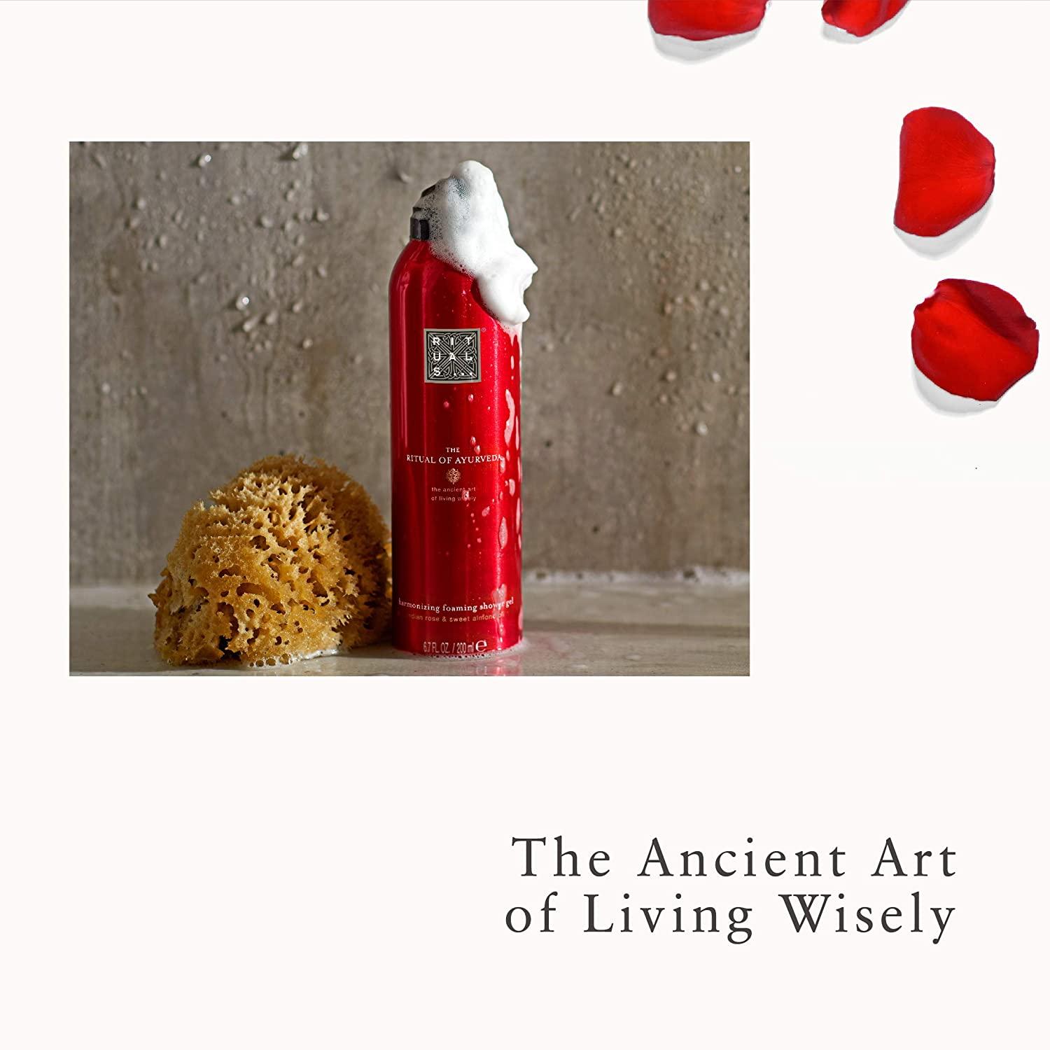 RITUALS Ayurveda Rebalancing Discovery Set with Indian Rose & Sweet Almond Oil Body Cream