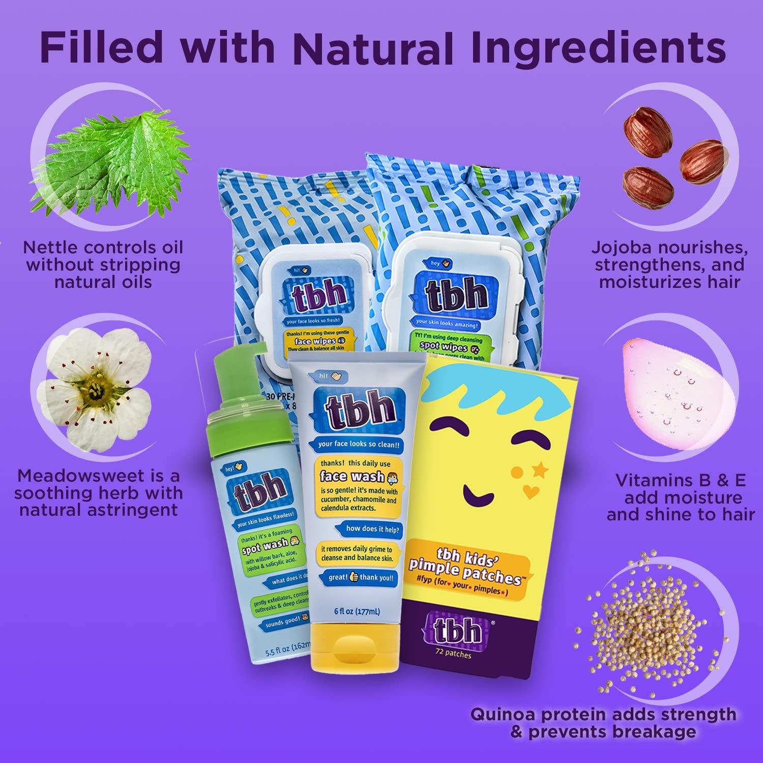 TBH Kids Spot Foam Face Wash Daily Acne Kids Face Wash Gentle