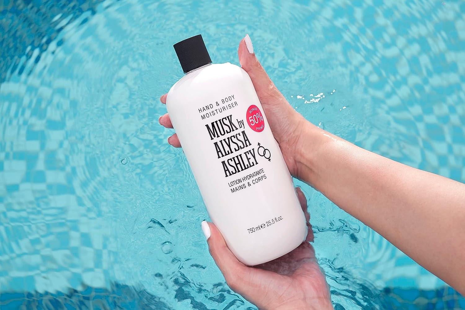 ALYSSA ASHLEY Musk Hand Body Lotion Oz Hydrating Formula