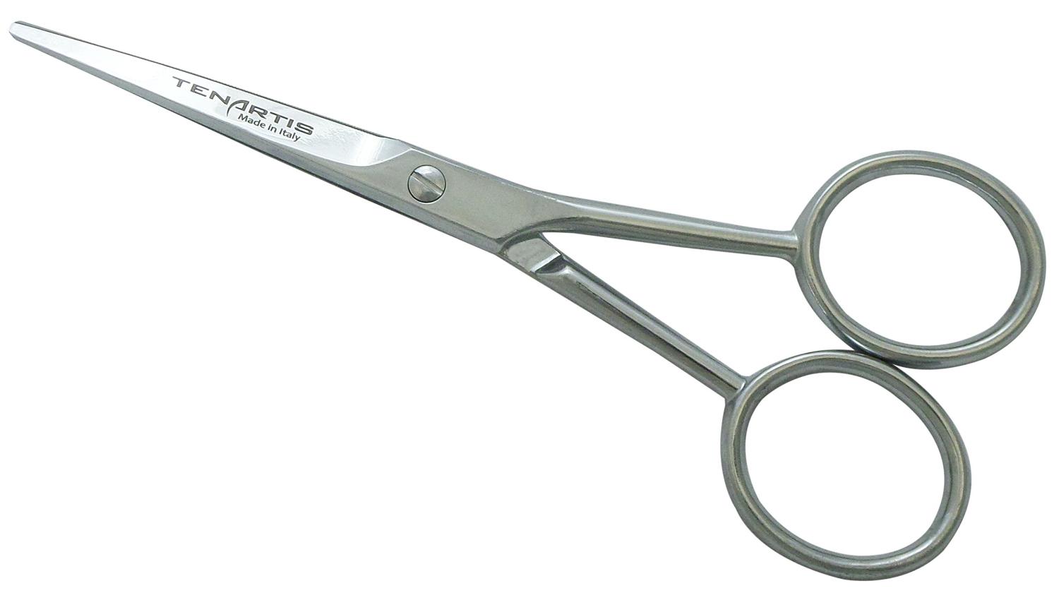 4.5" Beard & Moustache Scissors Tenartis Made in Italy