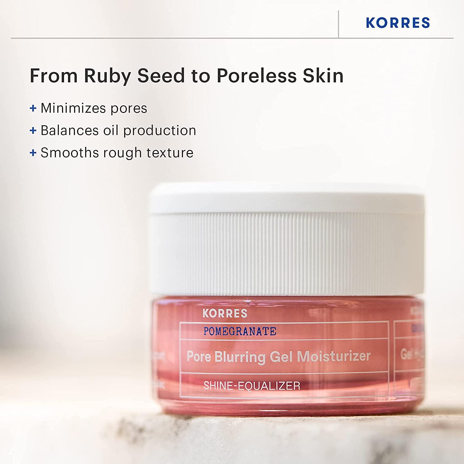 KORRES Pomegranate Pore Blurring Gel Moisturizer 40 Ml
